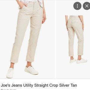Joe's Jeans Utility Straight Crop pants A